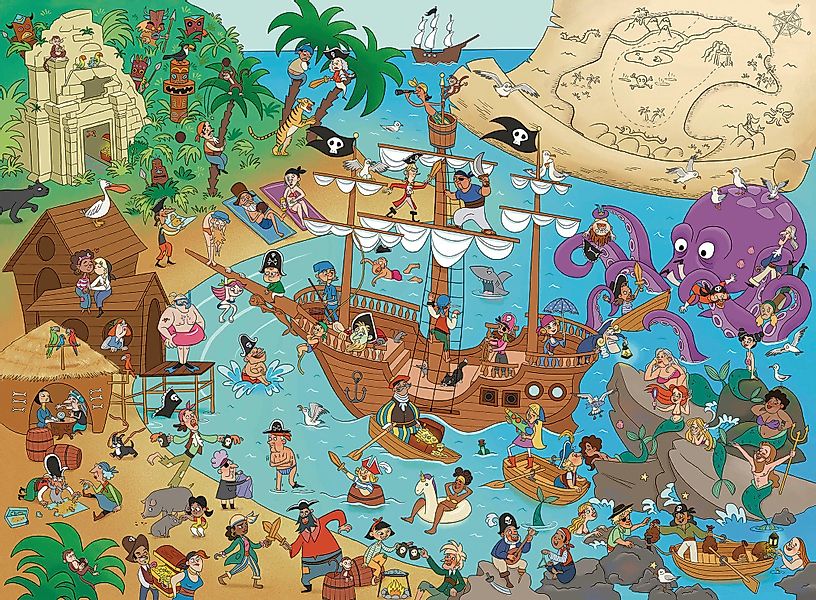 Ravensburger Puzzle Die Piratenbucht, 150 Puzzleteile, günstig online kaufen
