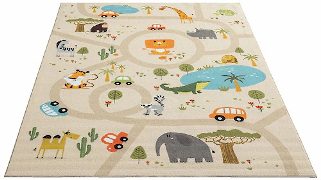 the carpet Teppich »Happy Life«, rund, 4 mm Höhe, Life Kinderzimmer Teppich günstig online kaufen