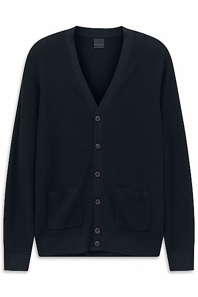 bugatti Cardigan "Regular Fit" mit einer Ribstruktur günstig online kaufen