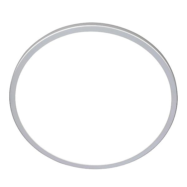 Briloner LED-Deckenleuchte Kada Ultraflach Ø 42,2 cm x 2,8 cm Chrom Matt günstig online kaufen