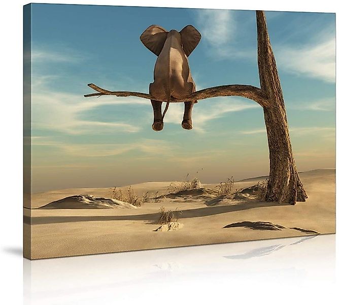 Visario Leinwandbild Wandbild auf Leinwand 80 x 60 cm aufhängfertig von Vis günstig online kaufen