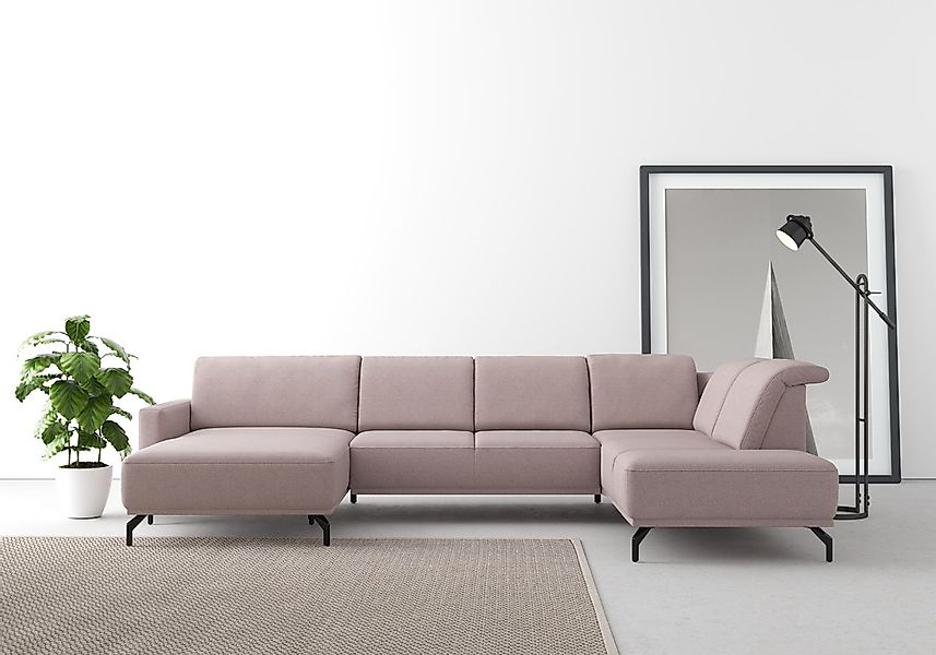 sit&more Wohnlandschaft "Bailando U-Form", wahlweise mit Kopfteilverstellun günstig online kaufen