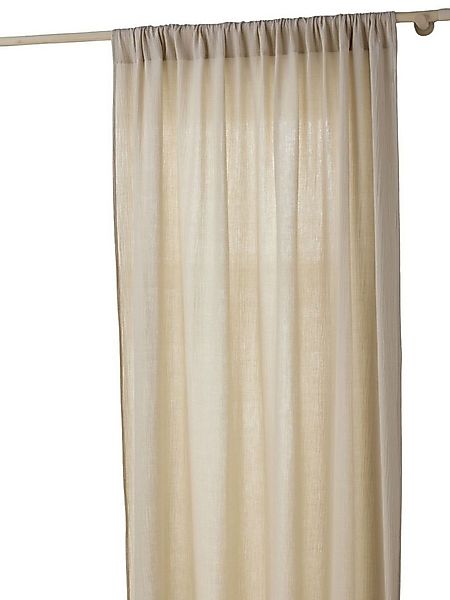 vertbaudet Vorhang Kinderzimmer Vorhang aus Musselin, Tunnelzug, Baumwolle günstig online kaufen