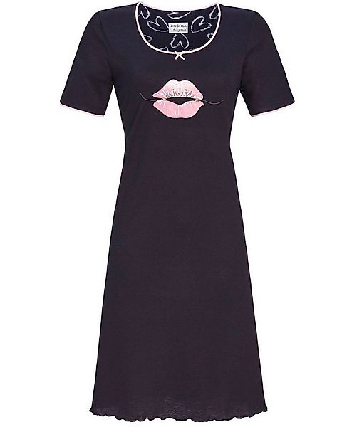 Ringella Nachthemd Kurzarm 'Lovely' 4261012, Dark Navy günstig online kaufen