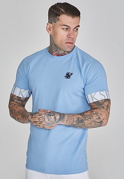 Siksilk T-Shirt SikSilk Herren Blaues Tech T-Shirt günstig online kaufen