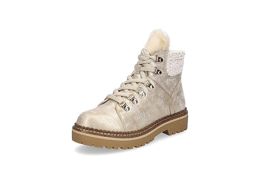 Tamaris Tamaris Damen Schnürboot gold Schnürboots günstig online kaufen