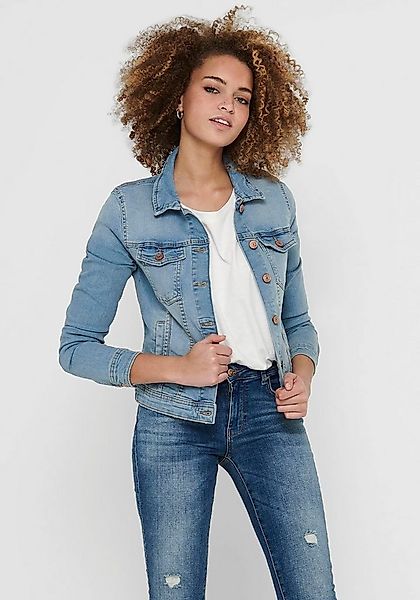 ONLY Jeansjacke ONLTIA DNM JACKET LB BEX179 NOOS in modischer Waschung günstig online kaufen