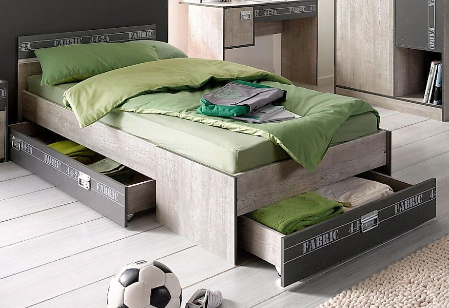 Parisot Jugendbett "Fabric", Einzelbett inkl. Schubkasten günstig online kaufen