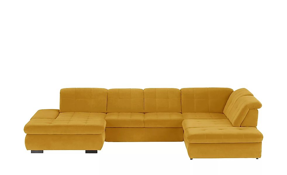 Lounge Collection Wohnlandschaft  Spencer ¦ gelb ¦ Maße (cm): B: 382 H: 102 günstig online kaufen