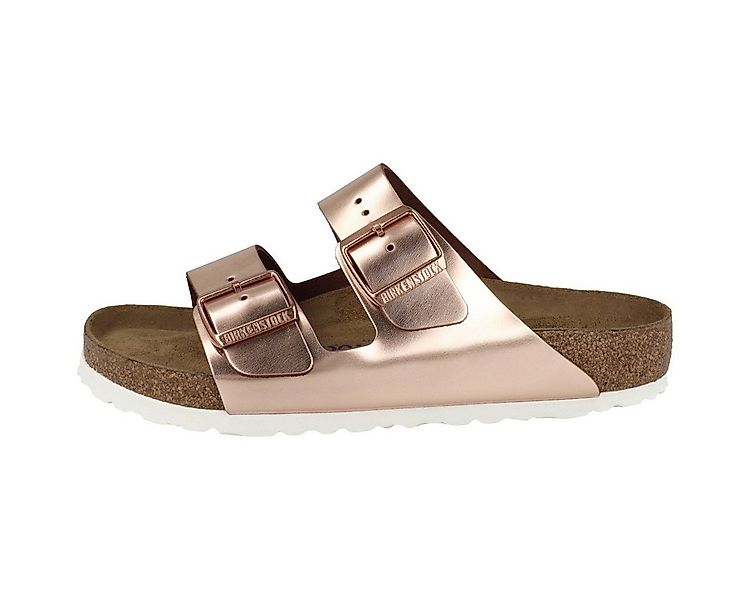 Birkenstock Arizona Glattleder Weichbettung schmal Damen Sandale Sandalette günstig online kaufen