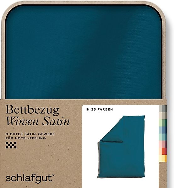Schlafgut Bettbezug Woven Satin, (1 St), günstig online kaufen