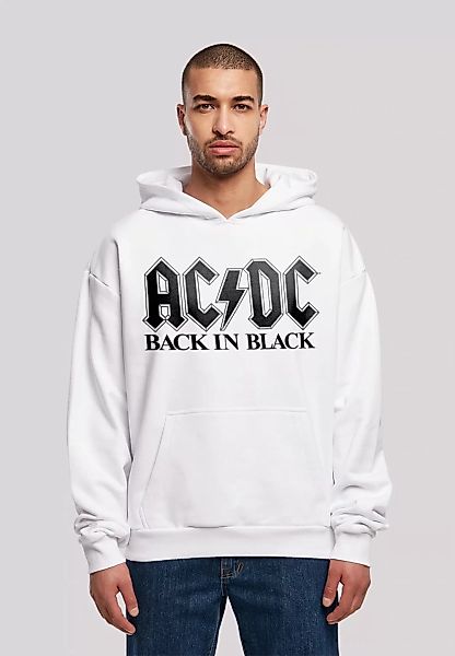 F4NT4STIC Kapuzenpullover "ACDC Back In Black Logo" günstig online kaufen