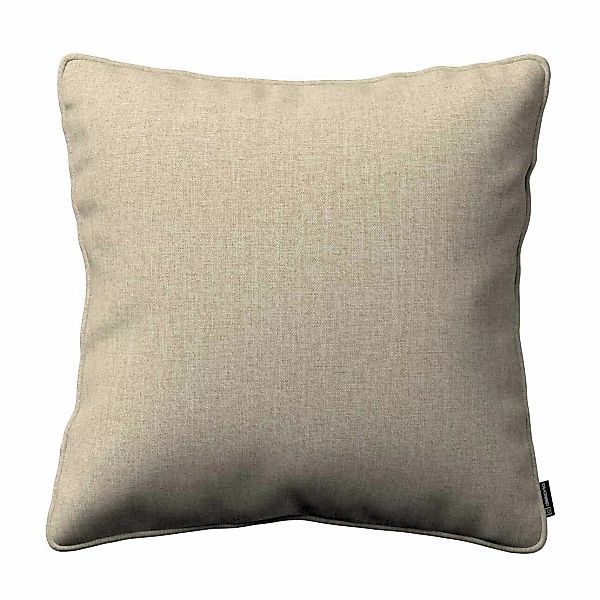 Kissenhülle Gabi mit Paspel, beige- grau, 60 x 60 cm, City (704-80) günstig online kaufen