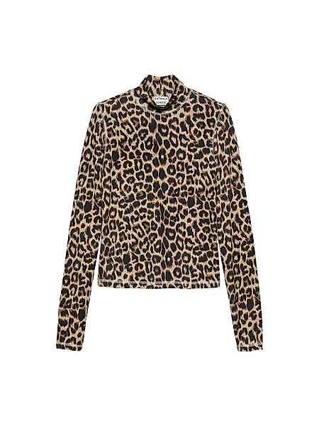 Catwalk Junkie Langarmshirt – Longsleeve in Leoprint mit Inside-Out-Nähten günstig online kaufen