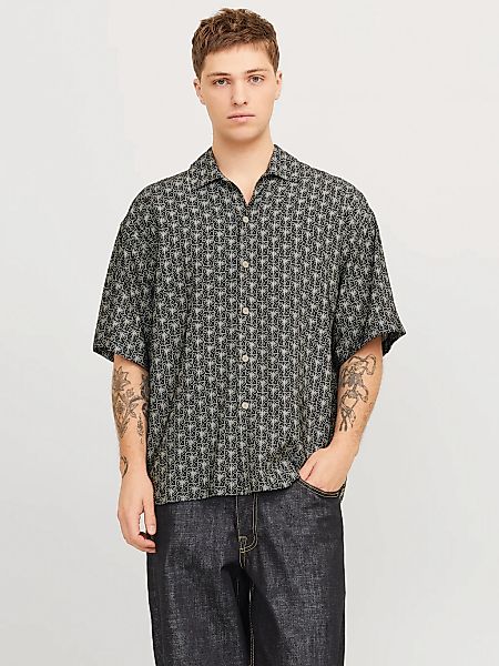 Jack & Jones Kurzarmhemd "JORMARSHALL ISLINGTON AOP SHIRT SS SN" günstig online kaufen