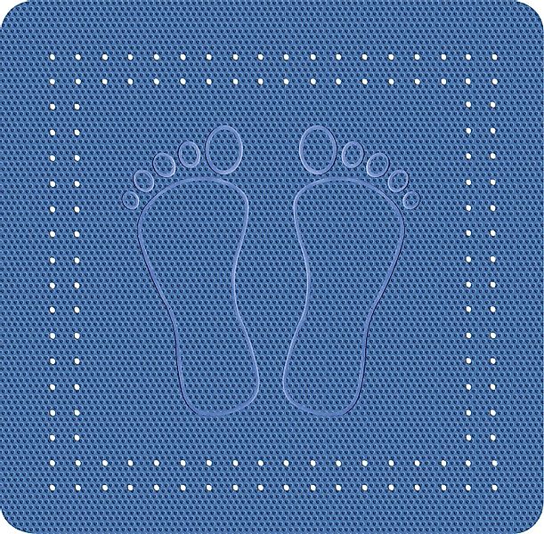 Kleine Wolke Badaccessoire-Set Duscheinlage "Foot", Uni günstig online kaufen