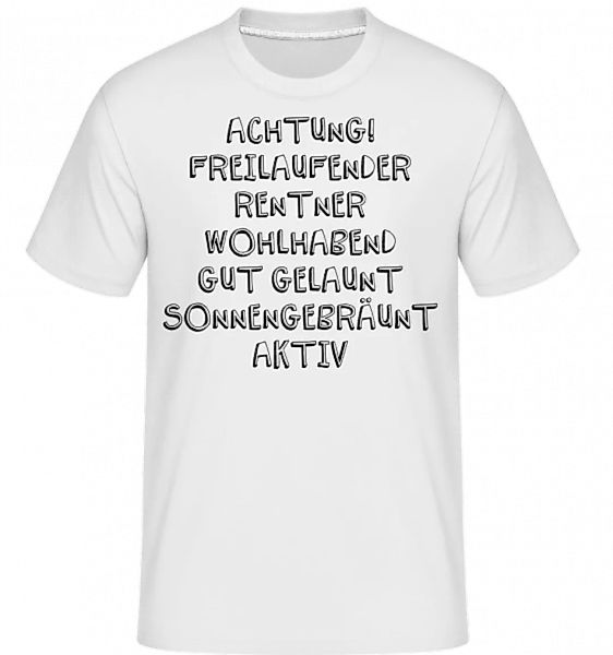 Freilaufender Rentner · Shirtinator Männer T-Shirt günstig online kaufen