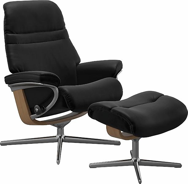 Stressless "Sunrise" mit Cross Base, Größe S, M & L, Holzakzent Eiche günstig online kaufen