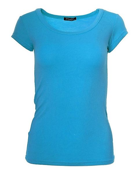 Muse T-Shirt Basic Kurzarm T-Shirt Skinny Fit 1001 günstig online kaufen