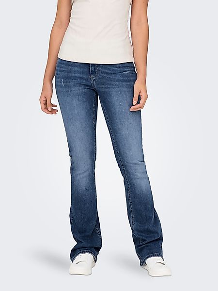 ONLY Bootcut-Jeans ONLBLUSH MID FLARED DNM günstig online kaufen