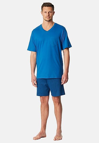 Schiesser Pyjama Comfort Essentials (Set, 2 tlg) Schlafanzug - Baumwolle - günstig online kaufen
