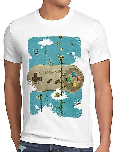 style3 T-Shirt 6 Bit Classic Gamer snes mario super kart konsole nintendo r günstig online kaufen