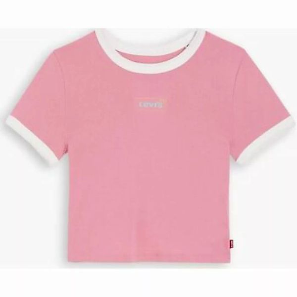 Levis  T-Shirts & Poloshirts A3523 0065 - GRAPHIC RINGER MINI-TAMELESS ROSE günstig online kaufen