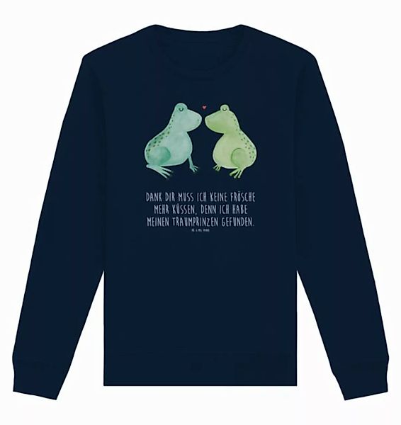 Mr. & Mrs. Panda Longpullover Frosch Liebe Größe M - French Navy - Geschenk günstig online kaufen