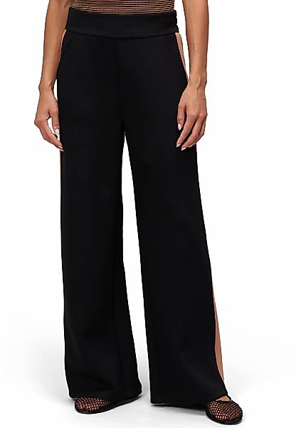 Zero Stoffhose "zero Damen Stoffhose mit Kontraststreifen 30 Inch", Plain/o günstig online kaufen