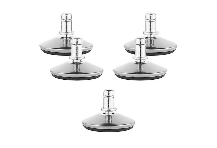 kwmobile Stuhlrolle Bürostuhl Gleiter 5er Set - Bodengleiter für Schreibtis günstig online kaufen