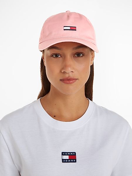 Tommy Jeans Baseball Cap "TJW ELONGATED FLAG CAP", mit Logostickerei günstig online kaufen