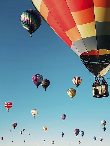 Wandkraft | Wanddekoration Summer Air Balloons günstig online kaufen