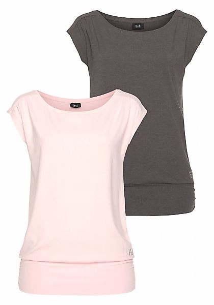 H.I.S T-Shirt aus Viskose (2er-Pack) Kurzarm, günstig online kaufen