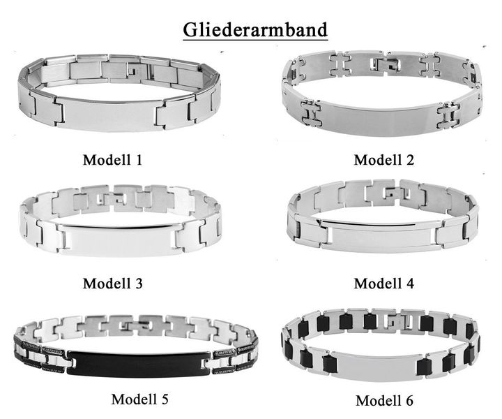 Brillibrum Armband Armband Edelstahl Partnerarmband Freundschaftsarmbänder günstig online kaufen