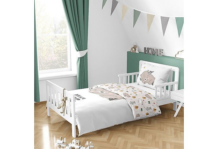 MTOnlinehandel Babybettwäsche Little Dreamer Schlummerbär, 100% Baumwolle, günstig online kaufen