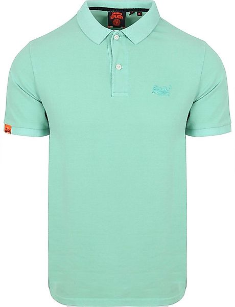 Superdry Polo Destroyed Grün - Größe XL günstig online kaufen