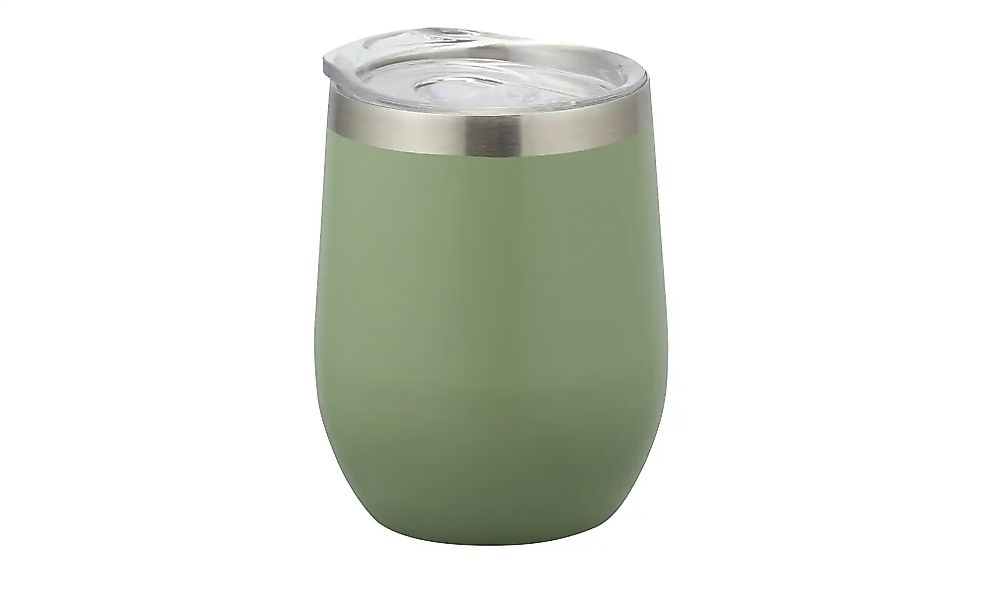 KHG Isolierbecher 350ml   ¦ grün ¦ Edelstahl ¦ Maße (cm): B: 8,5 H: 11,5 Ka günstig online kaufen