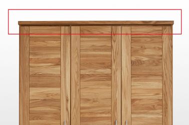 Home affaire Kranzblende "Tommy" aus Wildeichenholz, für unterschiedliche S günstig online kaufen