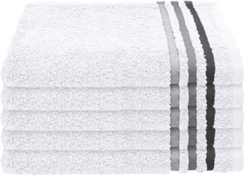Schiesser Gästehandtücher "Skyline Color aus 100 % Baumwolle mit eleganter günstig online kaufen