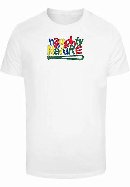 Merchcode T-Shirt Merchcode Herren Naughty By Nature - Color Logo T-Shirt ( günstig online kaufen
