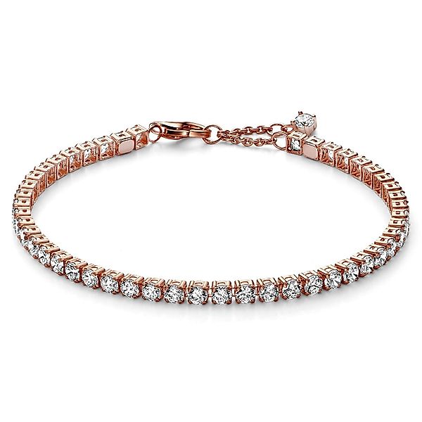 Pandora Tennisarmband Funkelndes Tennisband Roségoldfarben günstig online kaufen