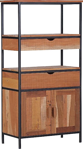 Gutmann Factory Regal "Jagger" aus recyceltem Massivholz günstig online kaufen