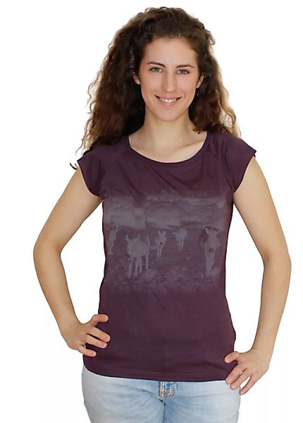 Bambus-biobaumwoll-t-shirt "Eselfreunde" günstig online kaufen