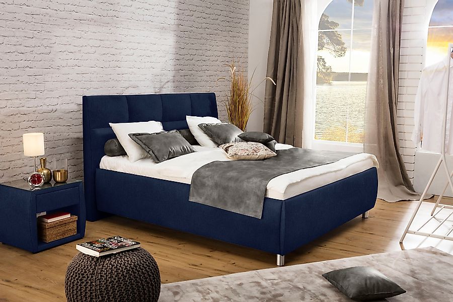 alina Polsterbett "Nadina" wahlweise mit Matratze und Lattenrost, in versch günstig online kaufen