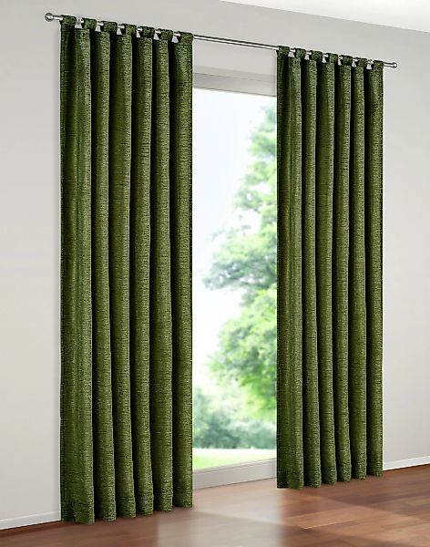 Wirth Vorhang "Trondheim 328 g/m²" Schlaufen 1 Stk. tlg. günstig online kaufen