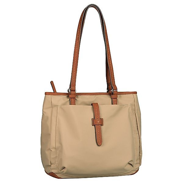 TOM TAILOR Umhängetasche Shopper Reva BEIGE günstig online kaufen