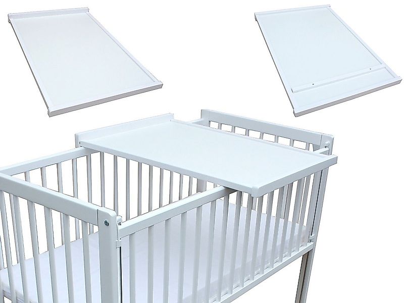 Micoland Wickeltisch Wickelbrett / Wickeltisch Kiefer für Betten 120x60 cm günstig online kaufen