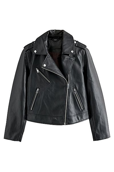 Next Bikerjacke Bikerjacke in Lederoptik (1-St) günstig online kaufen