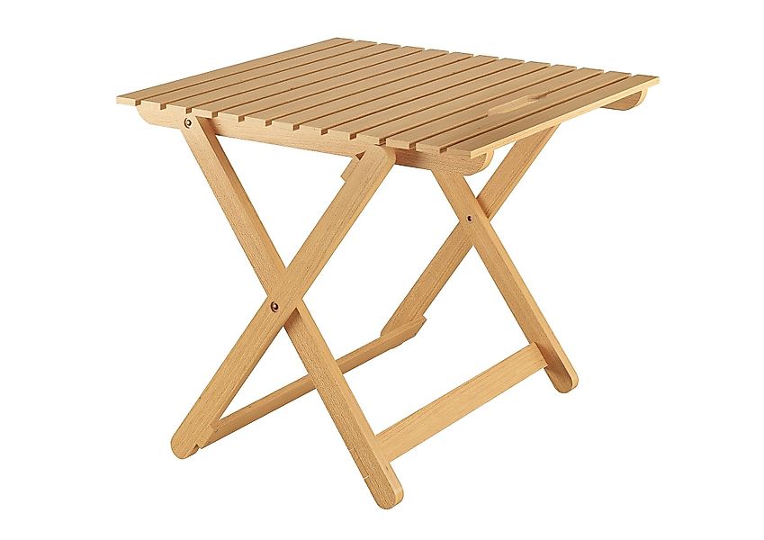 ERST-HOLZ Gartentisch Beistelltisch Buche Massiv Echtholztisch günstig online kaufen