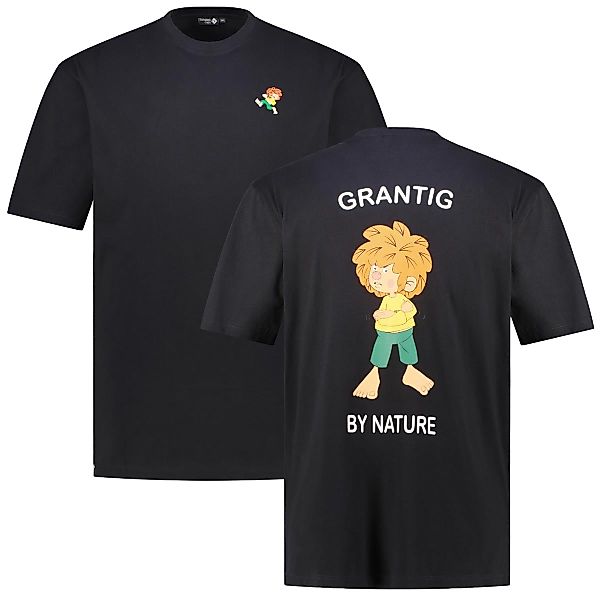 Bavarian Caps T-Shirt mit Pumuckl Print Farbe schwarz Größe: 5XL günstig online kaufen